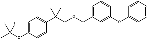 1-((2-(4-(1,1-Difluoroethoxy)phenyl)-2-methylpropoxy)methyl)-3-phenoxy benzene