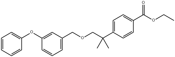 3-Phenoxybenzyl 2-(4-ethoxycarbonylphenyl)-2-methylpropyl ether