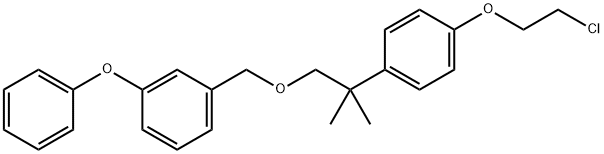 1-((2-(4-(2-Chloroethoxy)phenyl)-2-methylpropoxy)methyl)-3-phenoxybenz ene