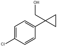 1-(4-CHLOROPHENYL)-1-CYCLOPROPANEMETHANOL Structural