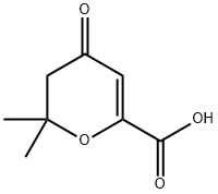 3,4-DIHYDRO-2,2-DIMETHYL-4-OXO-2H-PYRAN-6-CARBOXYLIC ACID Structural