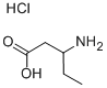 3-AMINO-PENTANOIC ACID HCL Structural