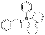 N-Methyl-N-(phenylmethyl)-1,1,1-triphenylsilanamine Structural