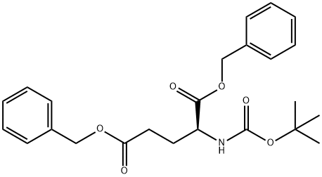 BOC-L-GLUTAMIC ACID DIBENZYL ESTER Structural