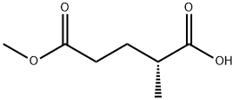 (R)-(-)-4-METHYLGLUTARIC ACID 1-MONOMETHYL ESTER Structural