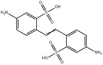 4,4'-Diamino-2,2'-stilbenedisulfonic acid Structural