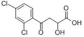 Benzenebutanoic acid, 2,4-dichloro-alpha-hydroxy-gamma-oxo- Structural