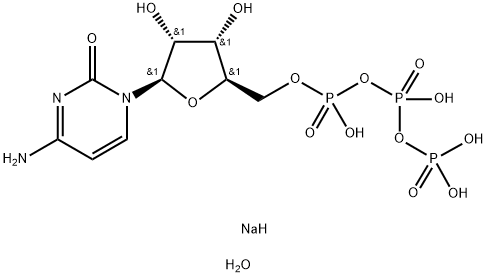 Cytidine-5'-triphosphate disodium salt dihydrate Structural