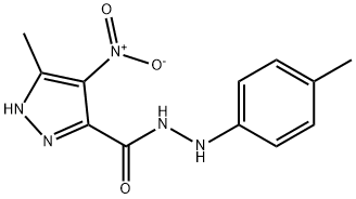 5-Methyl-4-nitro-1H-pyrazole-3-carboxylic acid 2-(4-methylphenyl)hydra zide