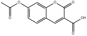 3-CARBOXYUMBELLIFERYL ACETATE Structural