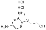 2-[(2,4-diaminophenyl)thio]ethanol dihydrochloride     