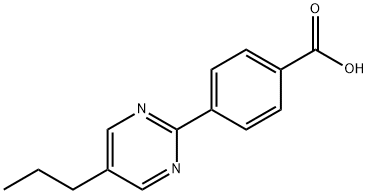 5-Propylpyrimidine-2-Yl-P-BenzoicAcid Structural