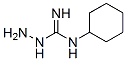 Hydrazinecarboximidamide,  N-cyclohexyl- Structural