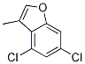 Benzofuran, 4,6-dichloro-3-Methyl- Structural
