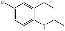 4-BROMO-N,2-DIETHYLANILINE Structural