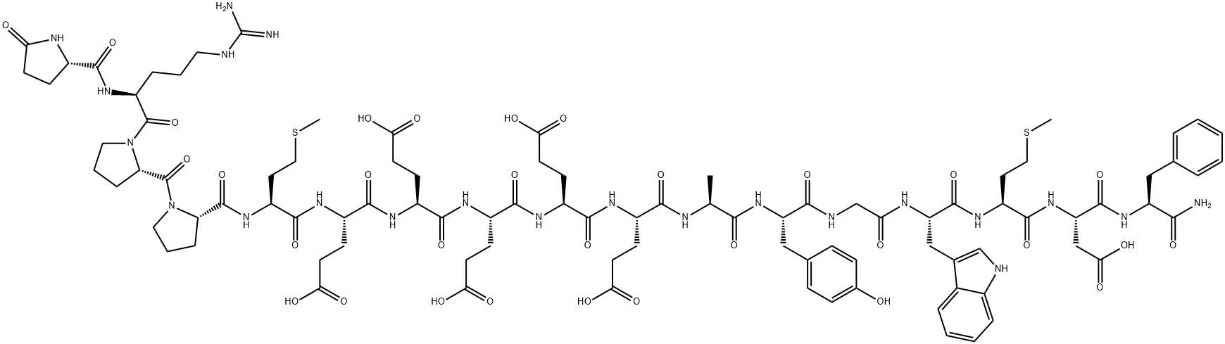 Gastrin I (rat) Structural