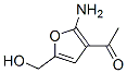 Ethanone, 1-[2-amino-5-(hydroxymethyl)-3-furanyl]- (9CI) Structural