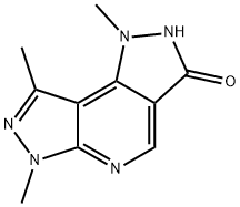 1,6,8-TRIMETHYL-1,2,3,6-TETRAHYDRODIPYRAZOLO[3,4-B:3,4-D]PYRIDIN-3-ONE