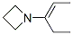 Azetidine, 1-(1-ethyl-1-propenyl)- Structural