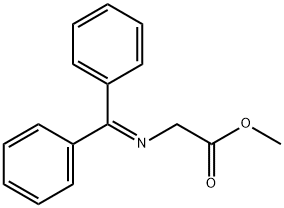 N-(DIPHENYLMETHYLENE)GLYCINE METHYL ESTER Structural