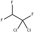 1,1-dichloro-1,2,2-trifluoro-ethane Structural