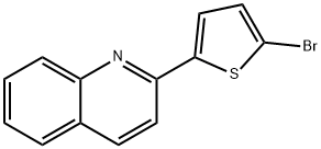 2-(5-BROMO-2-THIENYL)QUINOLINE Structural