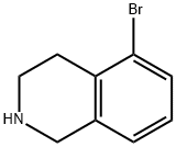 5-BROMO-1,2,3,4-TETRAHYDRO-ISOQUINOLINE HYDROCHLORIDE Structural