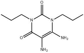 5,6-DIAMINO-1,3-DIPROPYLURACIL Structural