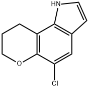 1,7,8,9-Tetrahydro-5-chloropyrano(2,3-g)indole