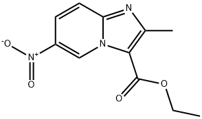 2-METHYL-6-NITRO-IMIDAZO[1,2-A]PYRIDINE-3-CARBOXYLIC ACID ETHYL ESTER