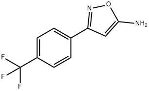 3-(4-(Trifluoromethyl)phenyl)isoxazol-5-amine