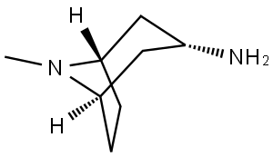 exo-8-Methyl-3-aMino-azabicyclo[3.2.1]octane Structural