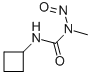 1-Cyclobutyl-3-methyl-3-nitrosourea Structural