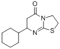 7-Cyclohexyl-2,3,6,7-Tetrahydro-5H-thiazolo(3,2-a)pyrimidin-5-one