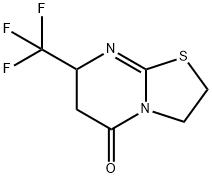 5-Oxo-7-trifluoromethyl-2,3,6,7-tetrahydro-5H-thiazolo(3,2-a)pyrimidin e