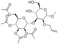 Methyl 2-O-Allyl-3-O-(2346tetra-O-acetyl-a-D-mannopyranosyl)-a-D-mannopyranoside Structural