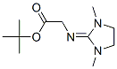 Glycine, N-(1,3-dimethyl-2-imidazolidinylidene)-, 1,1-dimethylethyl ester (9CI) Structural