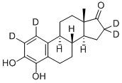 4-HYDROXYESTRONE-1,2,16,16-D4 Structural