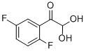 2,5-DIFLUOROPHENYLGLYOXAL HYDRATE Structural