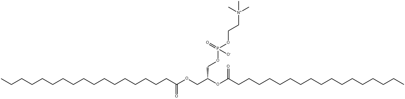 1,2-Distearoyl-sn-glycero-3-phosphocholine Structural Picture