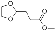 3-[1,3]DIOXOLAN-2-YL-PROPIONIC ACID METHYL ESTER Structural