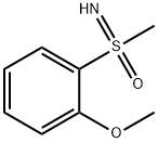Sulfoximine, S-(2-methoxyphenyl)-S-methyl- Structural