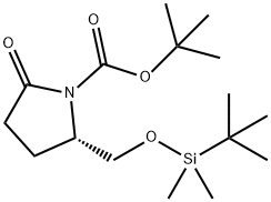 (2S)-2-[[[(1,1-DIMETHYLETHYL)DIMETHYLSILYL]OXY]METHYL]-5-OXO-1-PYRROLIDINECARBOXYLATE-1,1-DIMETHYLETHYL ESTER