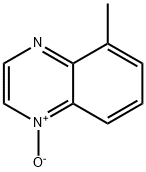 Quinoxaline,  5-methyl-,  1-oxide Structural