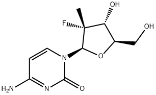 2'-deoxy-2'-fluoro-2'-C-methylcytidine