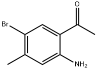 Ethanone, 1-(2-amino-5-bromo-4-methylphenyl)- (9CI) Structural
