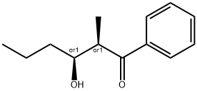 3-HYDROXY-2-METHYL-1-PHENYL-HEXAN-1-ONE Structural