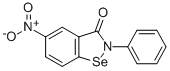 1,2-Benzisoselenazol-3(2H)-one, 5-nitro-2-phenyl-