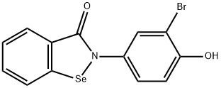 1,2-Benzisoselenazol-3(2H)-one, 2-(3-bromo-4-hydroxyphenyl)-