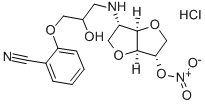 5-(2-Hydroxy-3-(2-cyanophenoxy)-propylamino)-5-desoxy-1,4:3,6-dianhydr o-L-idit-2-nitrat HCl